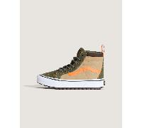 Vans - Zapatillas impermeables Sk8-Hi Checkerboard de niños (8-14), Verde, Talla: 34