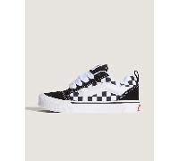 Vans - Zapatillas infantiles Knu Skool Checkerboard de niños (4-8 años), Negro, Talla: 30.5