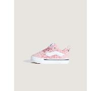 Vans - Zapatillas Knu Skool de bebés (1-4 años), Rosa, Talla: 25