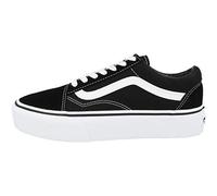 Vans Old Skool Platform, Zapatillas Unisex Adulto, Negro (Black/White Y28), 38.5 EU