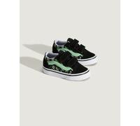 VANS Zapatillas Old Skool. Color negro/verde