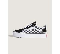 Vans - Zapatillas Old Skool con plataforma, Mujer, Negro/Blanco, Talla: 38.5