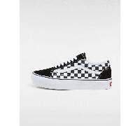 Vans - Zapatillas Old Skool con plataforma, Mujer, Negro/Blanco, Talla: 39