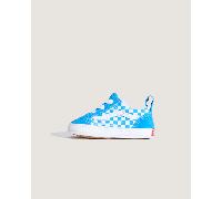Vans - Zapatillas Old Skool Crib Checkerboard de bebé (0-1 años), Azul, Talla: 18