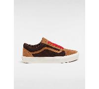 Vans - Zapatillas Old Skool de ante, Hombre, Naranjo/Marrón, Talla: 44