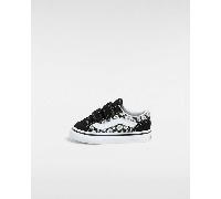 Vans - Zapatillas Old Skool de bebés (1-4 años), Negro, Talla: 24.5
