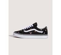 Vans - Zapatillas Old Skool, Hombre, Negro/Rosa, Talla: 42