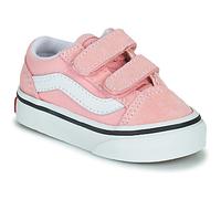 Vans - Zapatillas de bebé con cierre adherente Old Skool con (1-4 años), Rosa, Talla: 26.5