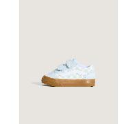 Vans - Zapatillas Old Skool V de bebé (1-4 años), Azul, Talla: 22.5