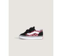 Vans - Zapatillas Old Skool V de niños pequeños (1-4 años), Rosa, Talla: 19