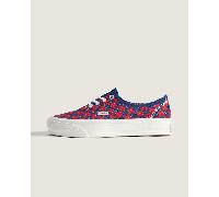 Vans - Zapatillas Premium Authentic Checkerboard, Hombre, Rojo, Talla: 36