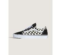 Vans - Zapatillas Primary Check Old Skool, Hombre, Negro/Blanco, Talla: 48