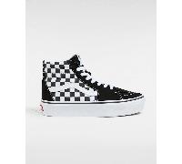 Vans - Zapatillas Sk8-Hi 2.0 con plataforma, Mujer, Negro/Blanco, Talla: 40.5