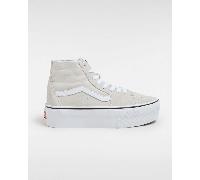 Vans - Zapatillas Sk8-Hi Tapered Stackform, Mujer, Gris, Talla: 37