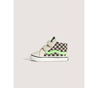 Vans - Zapatillas Sk8-Mid V de bebé (1-4 años), Beis, Talla: 21