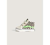 Vans - Zapatillas Sk8-Mid V de bebé (1-4 años), Beis, Talla: 23.5