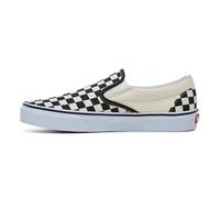 Vans Unisex Adultos Classic Slip-On Sneaker, Black & White Checkerboard/White, 46 EU