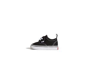 VANS Zapatos bajos 'Authentic Elastic Hook And Loop' rojo / negro 25,5 rojo / negro