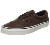 Vans - Zapatos de punta redonda de tela unisex, color marrón (aged leather), talla 41