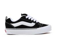 VANS Zapatos Unisex Knu Skool de Ante - (Black/Verdadero Blanco)
