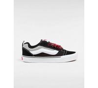 VANS Zapatos Unisex Knu Skool de Ante - Color: Negro / Gris/Blanco