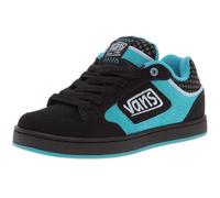 VansPenny - Tacones con Punta Redonda Mujer, Negro (Noir/Bleu), 40
