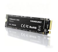 Vansuny SSD 256 GB M.2 SSD NVMe SSD interno SSD 256 GB M.2 2280 PCIe TLC Hasta 2800MB/s Lectura 2300MB/s Escritura para actualizar PC Gaming