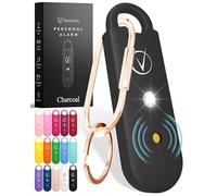 Vantamo Alarma Personal para Mujeres 130dB con Doble Altavoz, Luz Estroboscópica Potente e Indicador De Batería Baja, Llaveros Dispositivo de Autodefensa Personal Compacto