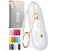 Vantamo Alarma Personal para Mujeres 130dB con Doble Altavoz, Luz Estroboscópica Potente e Indicador De Batería Baja, Llaveros Dispositivo de Autodefensa Personal Compacto