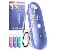Vantamo Alarma Personal para Mujeres 130dB con Doble Altavoz, Luz Estroboscópica Potente e Indicador De Batería Baja, Llaveros Dispositivo de Autodefensa Personal Compacto