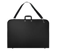 Vantasii Estuche para bocetos, Negro, Resistente a derrames, para Artistas, Estuche tamaño A2 con Placa de Refuerzo y Correa para Llevar en el Hombro para Estudiantes, diseñadores. (71 x 51 x 3.8 cm)