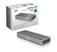 Vantec M.2 Nvme SSD a USB 3.1 Gen 2 Tipo C Enclosure con Cable C a C, Color Gris Espacio, ID5 (NST-205C3-SG)