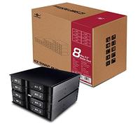 Vantec MRK-M2508T 8x2.5 SAS/SATA SSD/HDD 2 Bay Placa Posterior de Aluminio (MRK-M2508T)