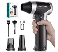 VANTRUE POWER T800 Aire Comprimido Limpieza PC Air Duster - 3 Velocidades Soplador de Aire Potente, plumero eléctrico de aire, Soplador de Polvo para el ordenador, teclado, casa y coche