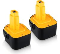 VANTTECH 3.0ah DC9071 Ni-MH - Batería de repuesto para Dewalt DE9074 DW9072 DW9071 DE9071 DE9072 DE9075 DE9501 DC9072 152250-27 397745-01 (2 unidades)