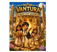 VANTURA: Ancient Egypt Adventure: A Fun Coloring, Activity and Learning Book for Kids Ages 4-8 (VANTURA Adventures)