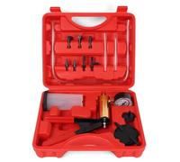 Vanwoke Kit Profesional para Purga de líquido de Frenos,purgador de Frenos | Juego de probador de bomba de vacío de mano automotriz,bomba manual para vaciar fácilmente los frenos de coche y moto