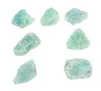 VANZACK 1 De Fluorita Verde Bruto Piedra Rota Verde Adorno De Piedra De Cristal Decoración Decorativa para Acuario Fluorita Verde Decorativa Decoración De Piedra para El