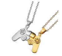 VANZACK 1 Juego Collar de Elegante con Diseño de Controlador de Videojuegos Joyería Simbólica para Novios y Novias para y