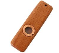 VANZACK 1 juego Kazoo de Madera Profesional para Adultos Instrumento Musical Portátil para Fiestas y Acompañamiento de Guitarra y Ukulele Incluye Diapasones para Reemplazo para Iniciar la