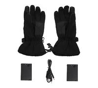 VANZACK 1 Par Guantes Calefactores Guantes De Revestimiento De Batería Guantes De Montaña Guantes De Esquí De Calefacción Guantes De Hombre Trabaja Toque Calentador De La Mano Nylon