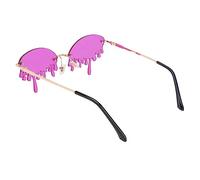 VANZACK 1 Pieza Gafas de Sol Divertidas Lágrimas para Espectáculos y Accesorios y Decorativos para Mujeres
