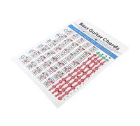 VANZACK 1 Pieza Gráfico de Eléctrico Guía de Práctica para Principiantes Póster de Diagramas para Guitarra para Clases y Estudio Recubierto Herramienta Práctica para Habilidades Musicales