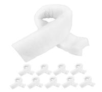 VANZACK 10 Piezas Filtro De Algodón para Pecera Esponjas Filtrantes De Bio Filtro Esponja Fina Elemento Filtrante para Pecera Color