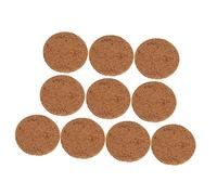 VANZACK 10 Piezas Nido de Palomas con cojín marrón nidos de Palomas Estera del Nido del Huevo incubación Impermeable Nido de Fibra de Almohadilla para Huevos de Nido de Palomas Brown