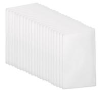 VANZACK 100piezas Fundas Protectoras Transparentes Antimagnetismo para Tarjetas de Identificación y Bancarias Doble Cara Visible Resistentes y Seguras para Uso Prolongado para Empleados