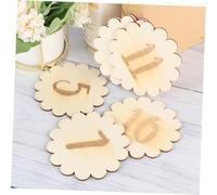 VANZACK 12 piezas Tarjetas de Nacimiento Niña Números de Encaje Tarjetas Mensuales para Fotos Cumpleaños Recién Nacido Accesorios Bebés Creativo Conmemorativo