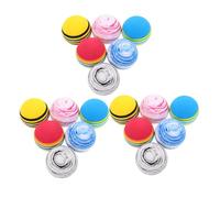 VANZACK 18 Piezas Pelotas para Perros Juguetes Masticables de EVA Silenciosos y Resistentes para Cachorros Pequeños Bolas Interactivas de Colores Surtidos para Interior