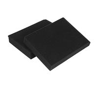 VANZACK 2 Almohadillas De Espuma Para Altavoz Pequeñas De 10 Cm, Alta Densidad y Aislamiento Acústico, Tapete Antideslizante Para Estudio y Home Cinema