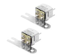 VANZACK 2 Botones Magnéticos Aplicables para Grabadora de Casetes Estéreo Accesorios Metálicos de Doble Canal para Reproductores de Cinta Repuestos para Cabezal de Pletina Paquete de 2
